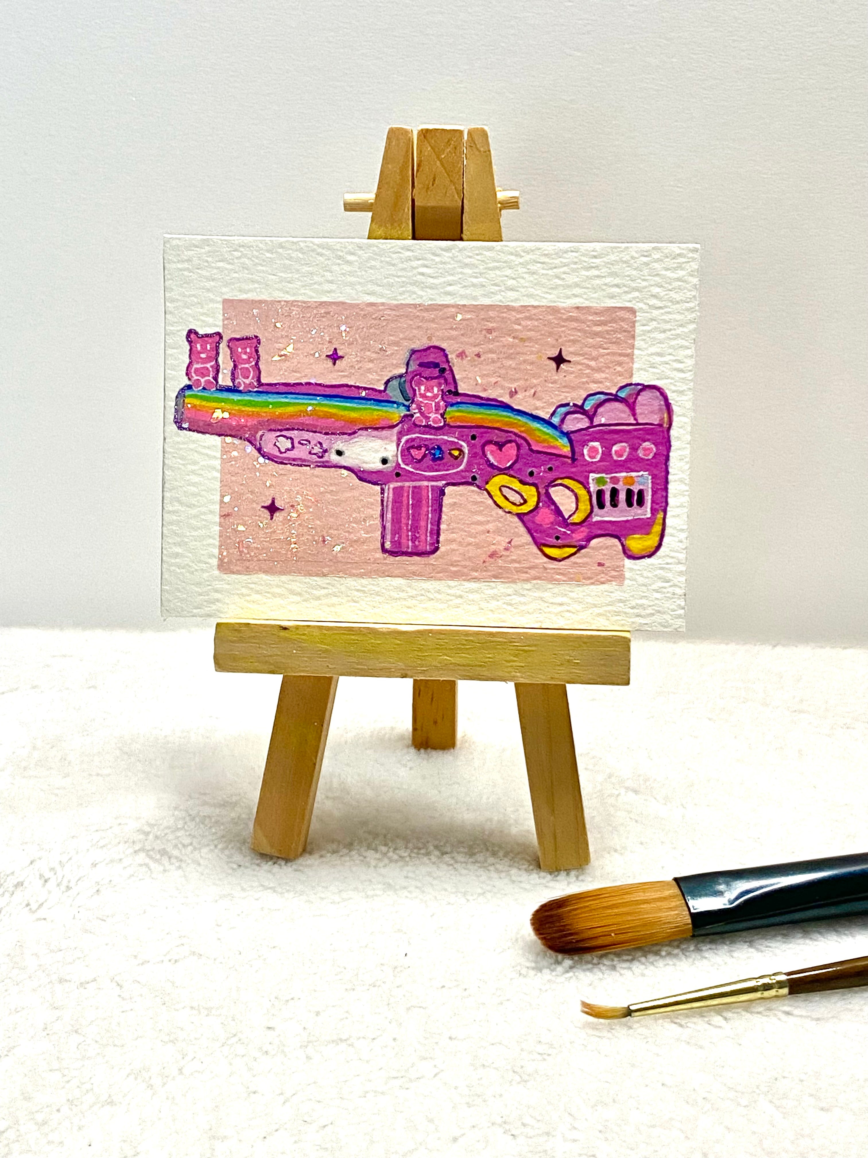 Gummy Gun ACEO