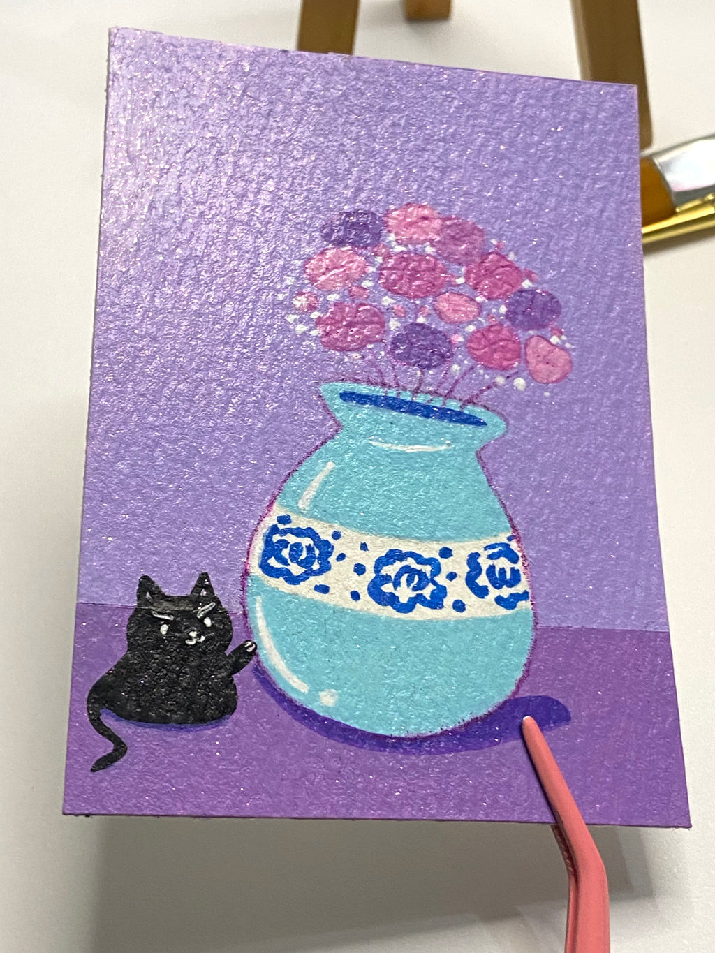 Flower Vase ACEO