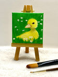 Baby Chick Mini Canvas