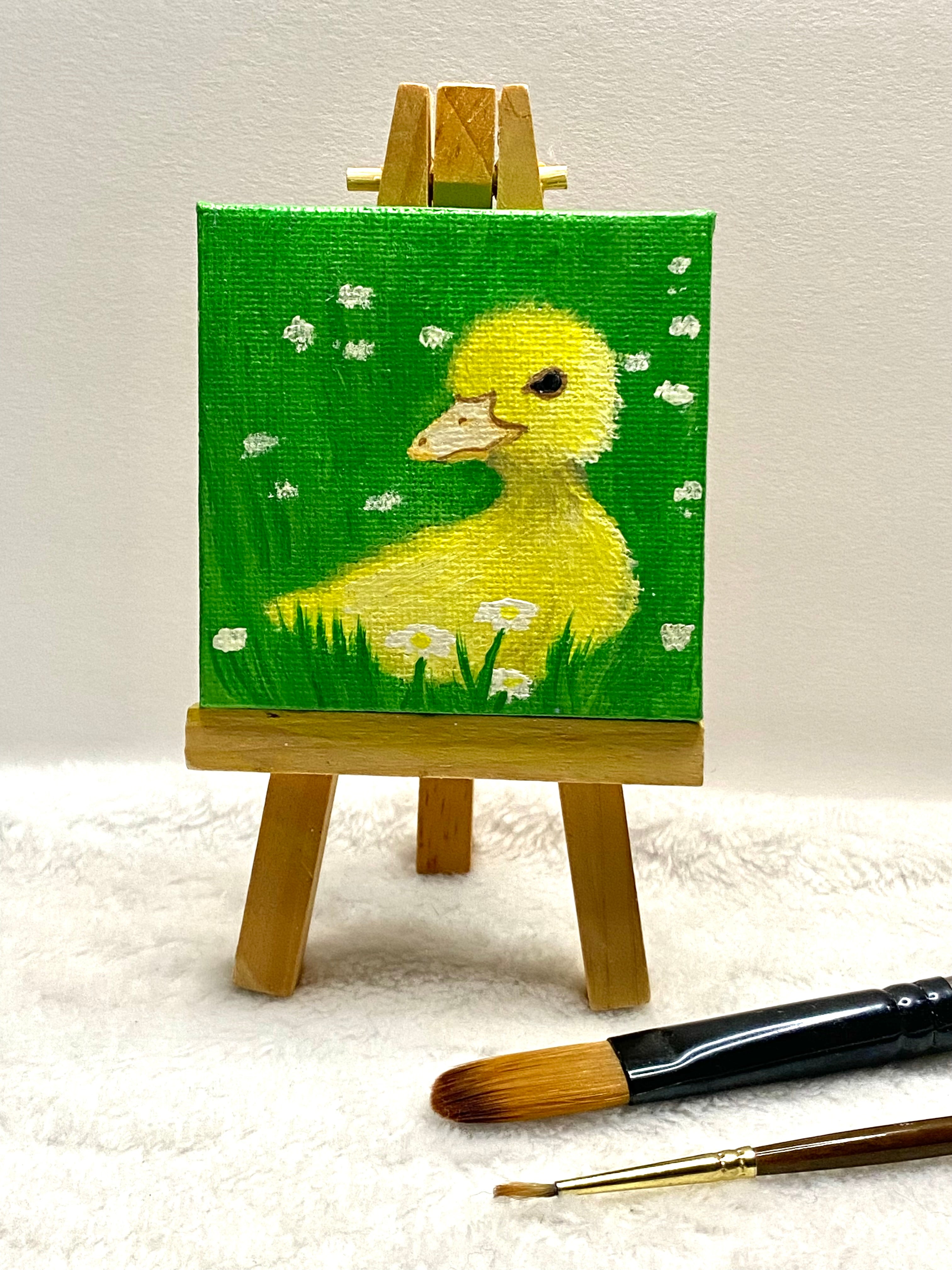 Baby Chick Mini Canvas
