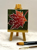 Frosted Leaf Mini Canvas
