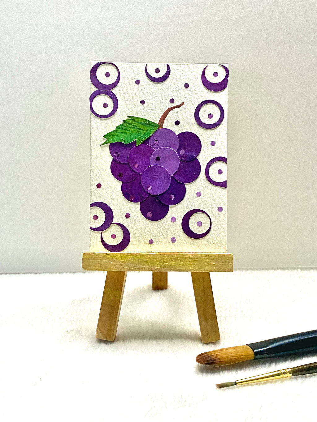 Grape Collage ACEO