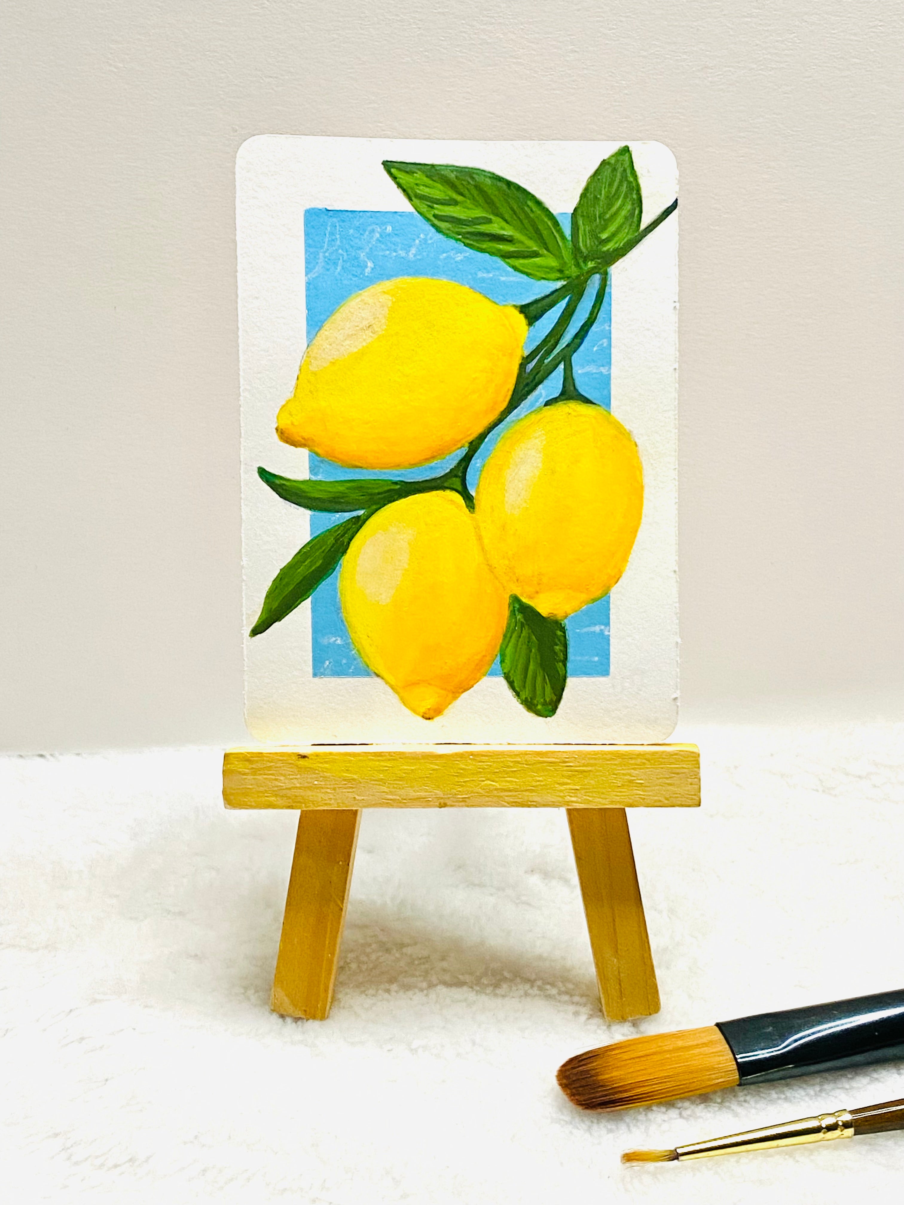 3 Lemons ACEO