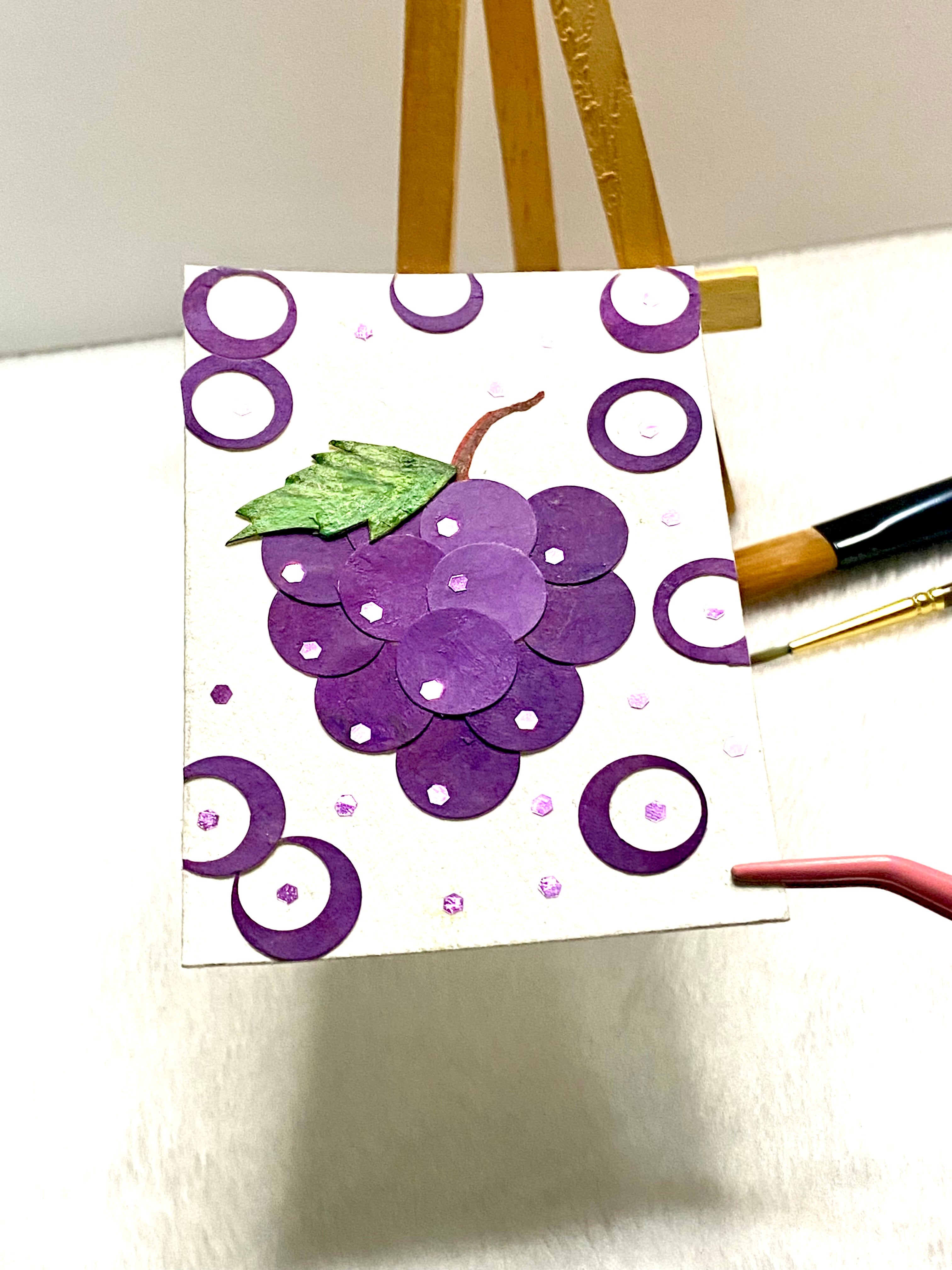 Grape Collage ACEO