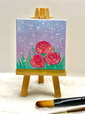 Dreamy Flowers Mini Canvas