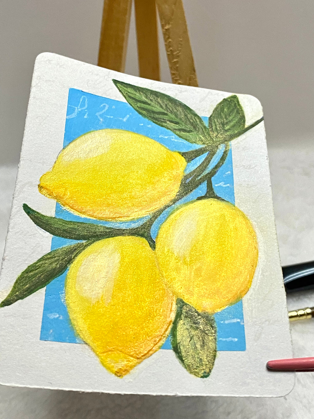 3 Lemons ACEO