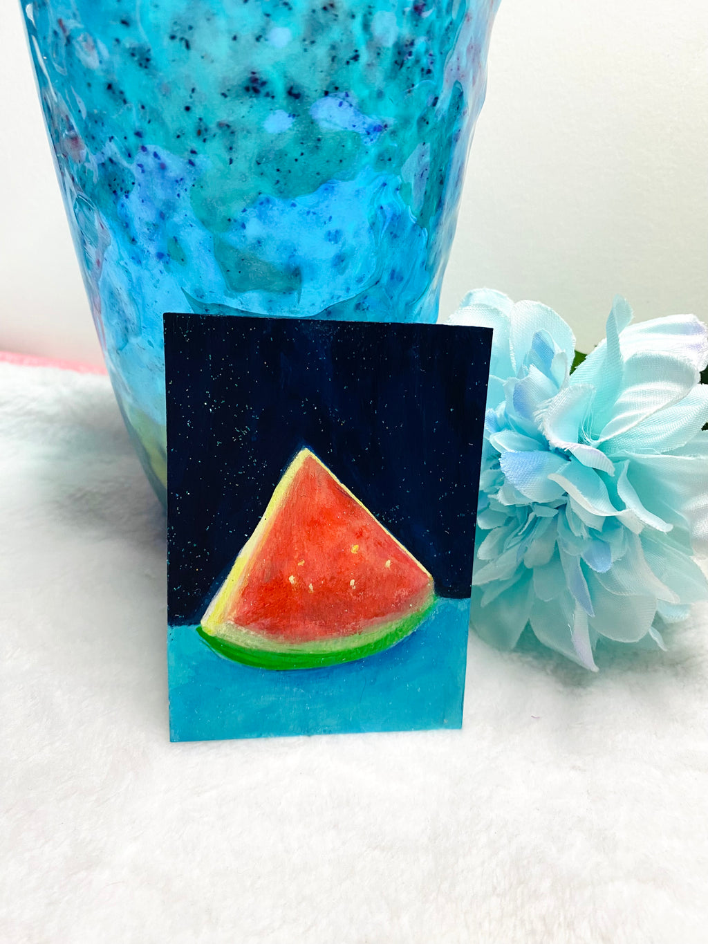 Watermelon Slice ACEO