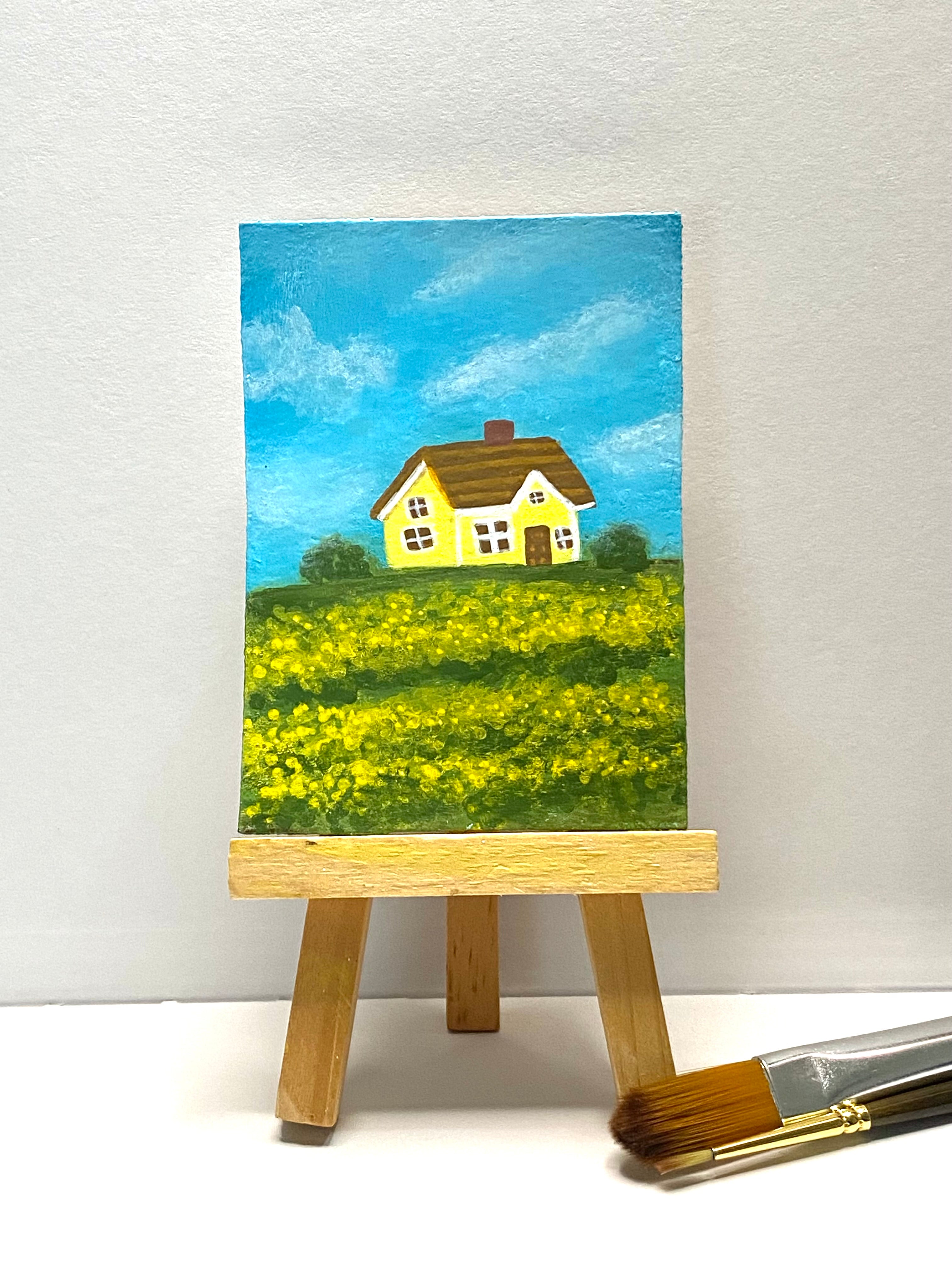 Yellow House ACEO