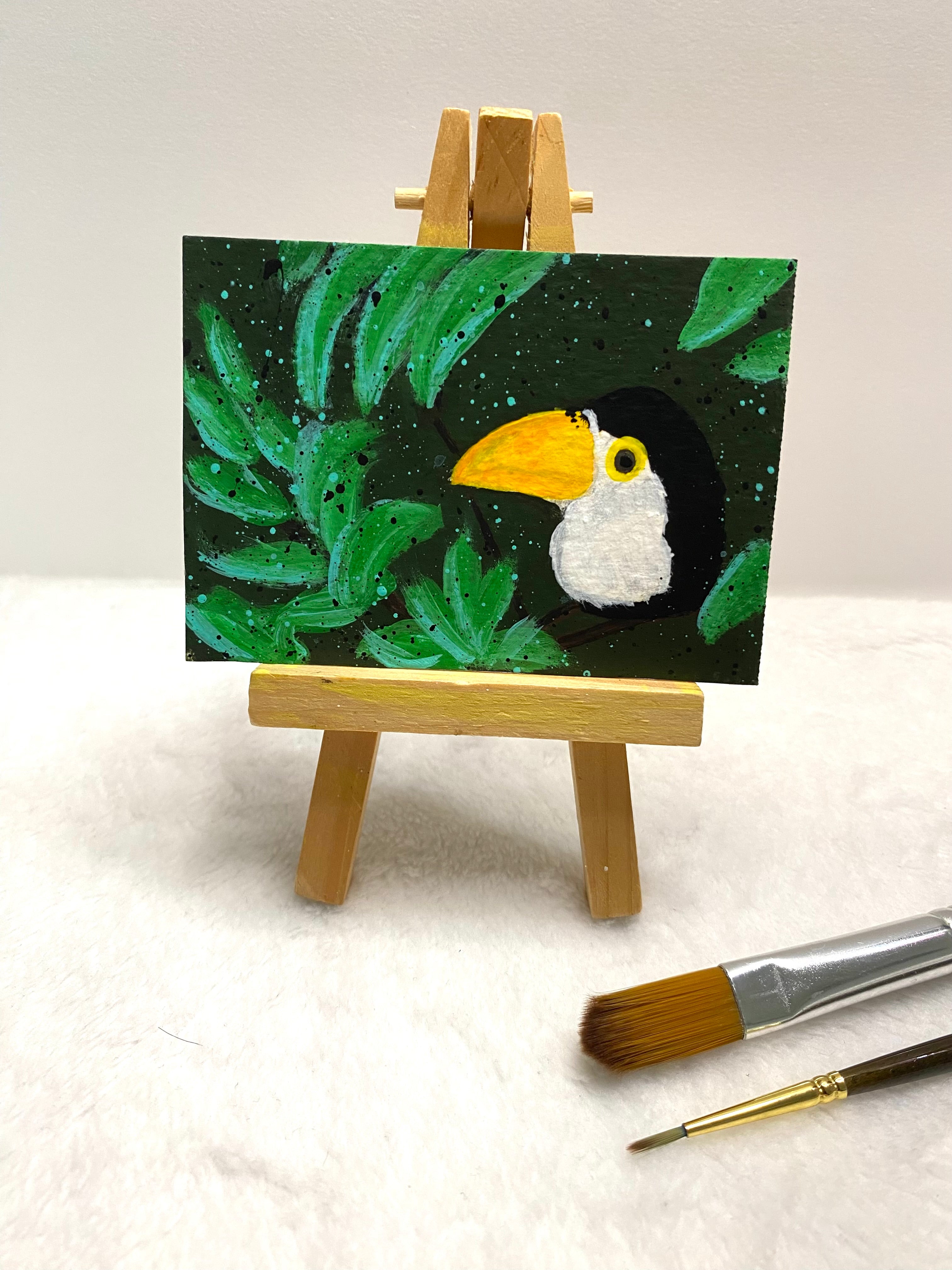 Baby Toucan ACEO