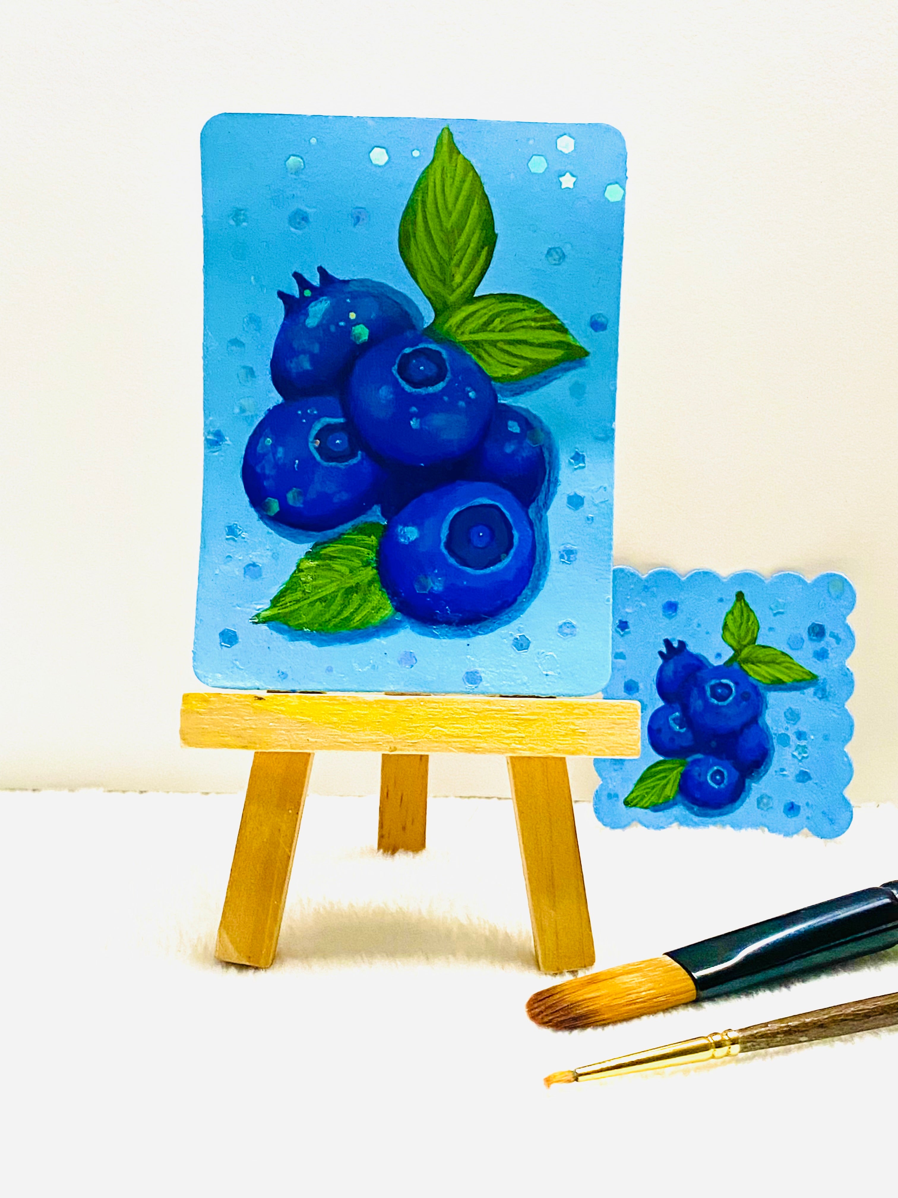 Blueberry ACEO