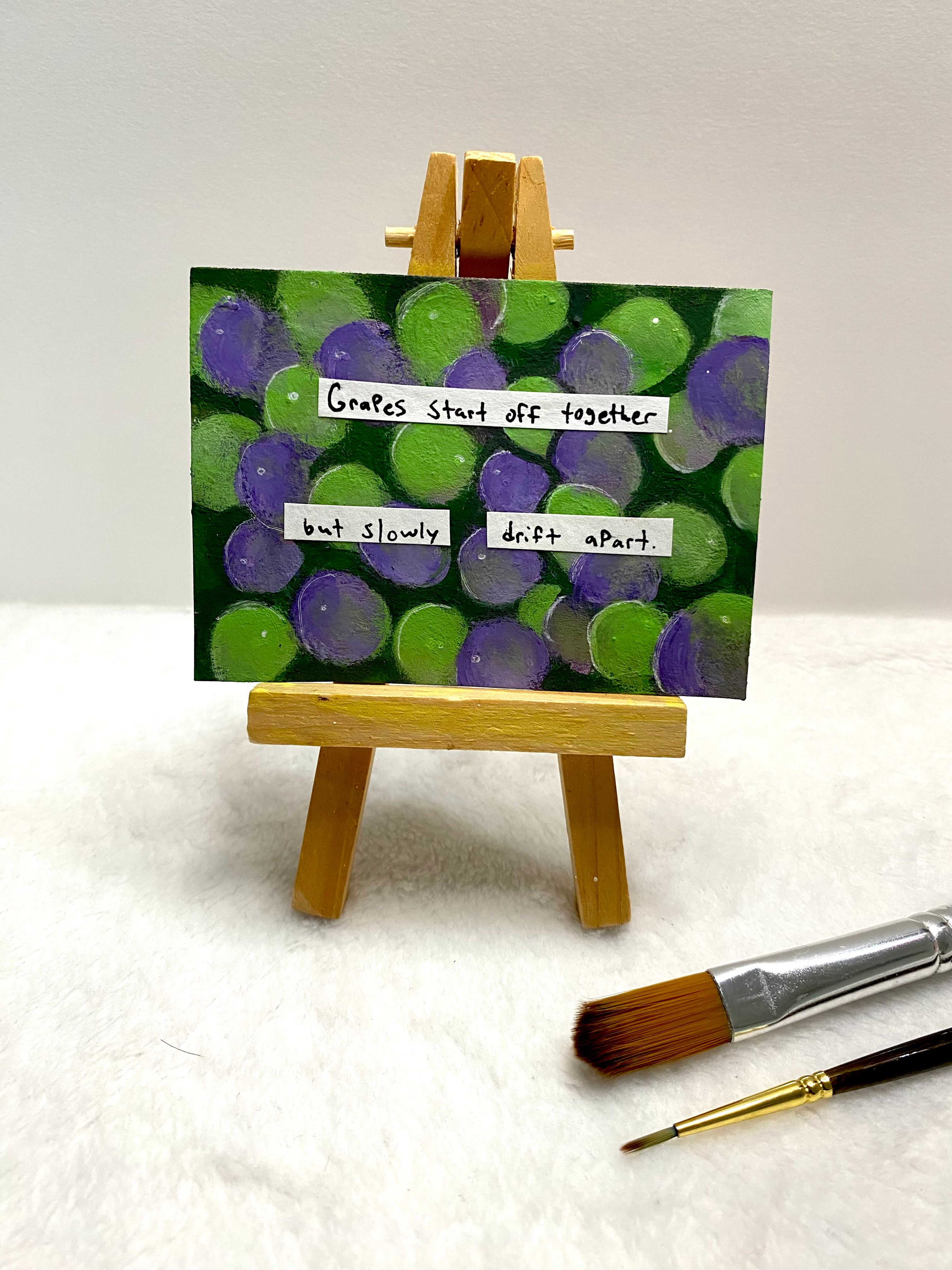 Grape Collage ACEO