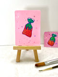 Strawberry Bon Bon ACEO