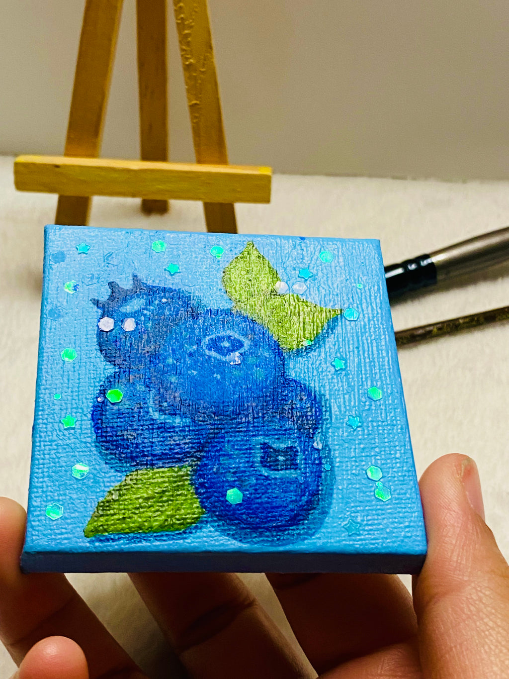 Blueberry’s Mini Canvas
