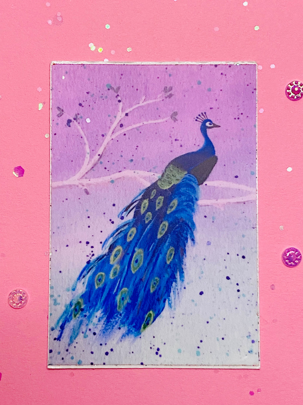 Peacock Sticker