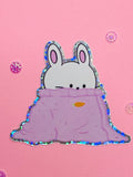 Bunny Sweater Sticker