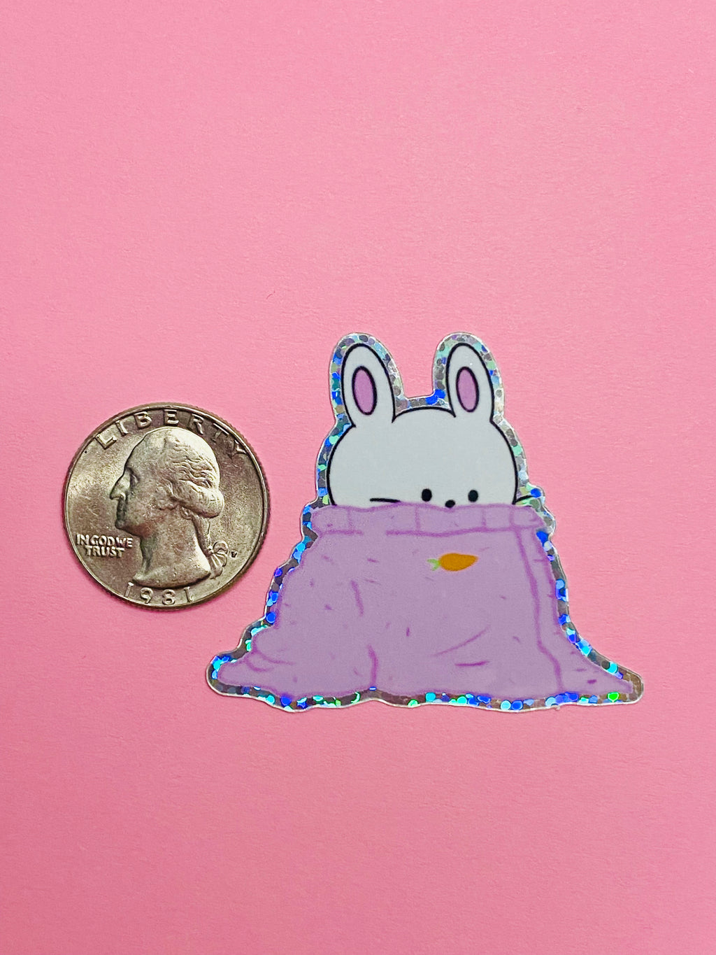 Bunny Sweater Sticker