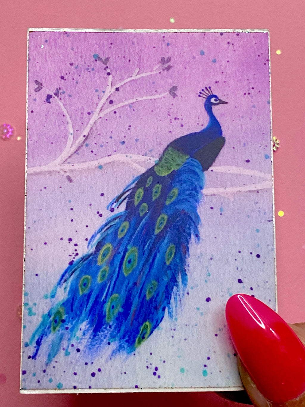 Peacock Sticker