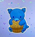Blueberry Bear Sticker